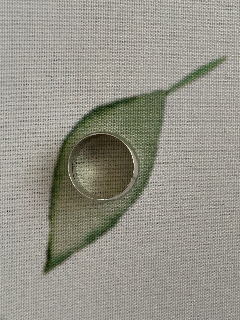 Sterling Patterned Band Ring - Picture 3 of 5